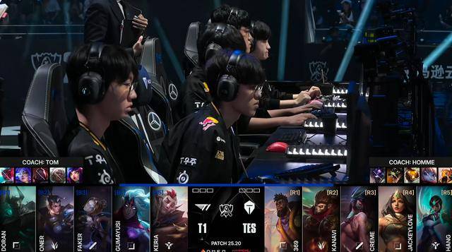 S15全球总决赛:传奇不灭,再闯决赛!T1 3-0横扫TES晋级S15决赛!